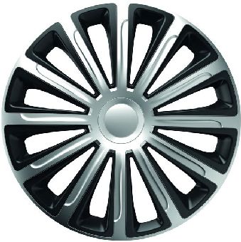 SET CAPACE ROTI 15` SILVER&BLACK TREND